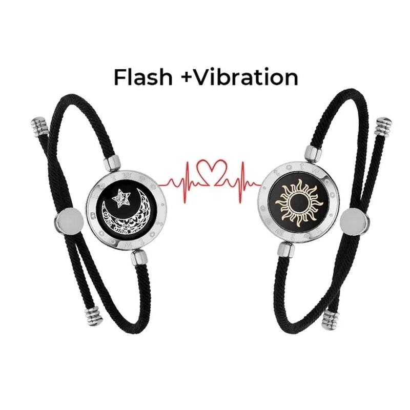 Totwoo Couple Bracelets – Long Distance Touch & Vibration Love Gift