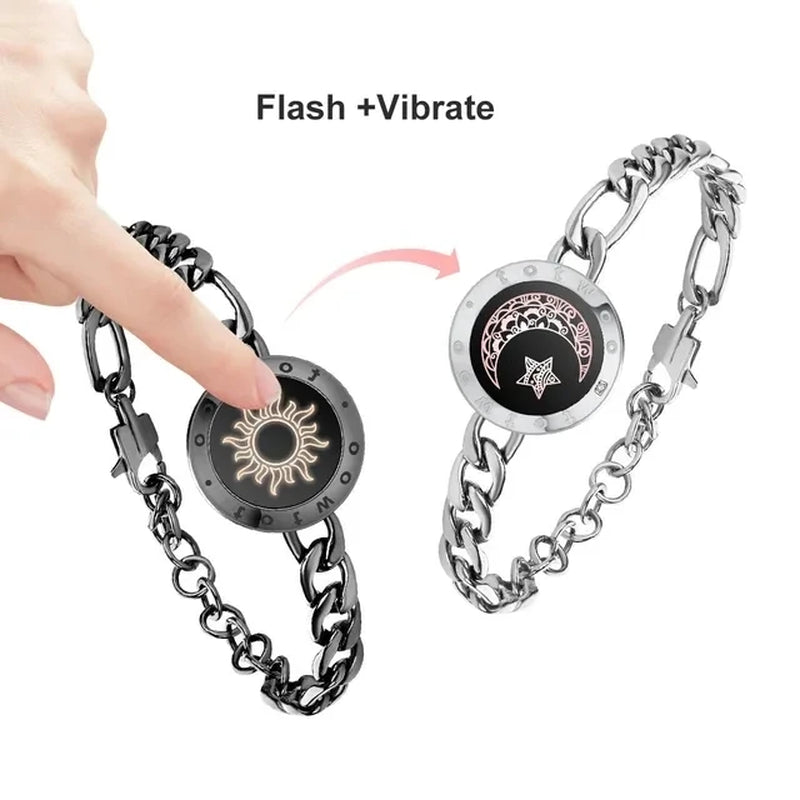 Totwoo Couple Bracelets – Long Distance Touch & Vibration Love Gift